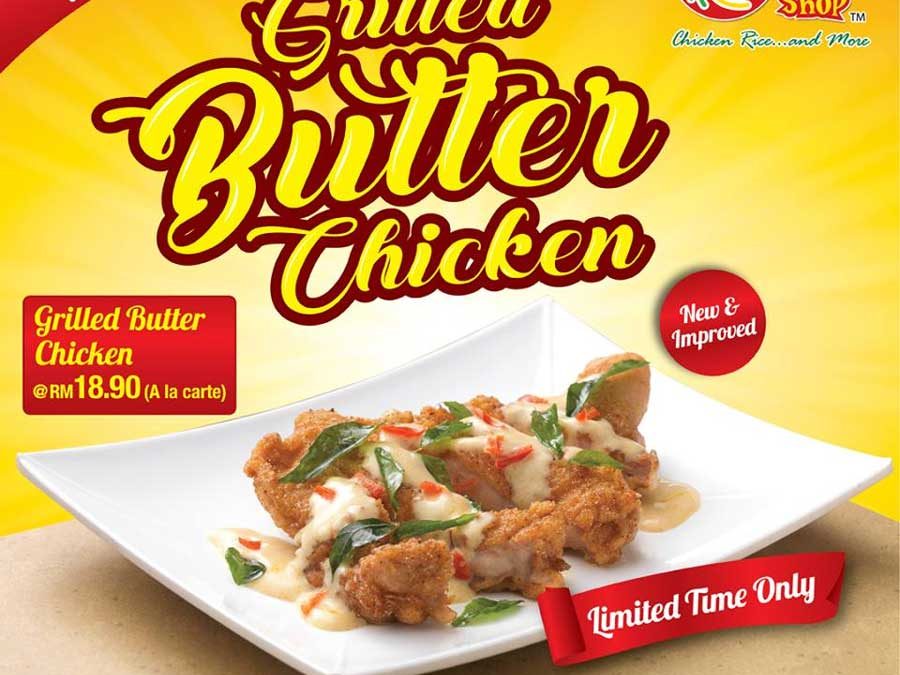 Chicken Rice Shop Grilled Butter Chicken Promo