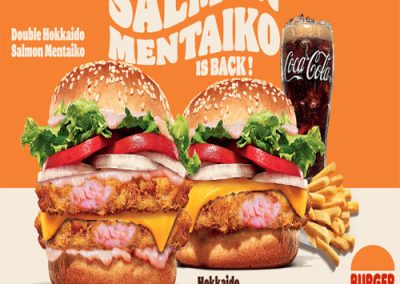 BK Hokkaido Salmon Mentaiiko Promotion